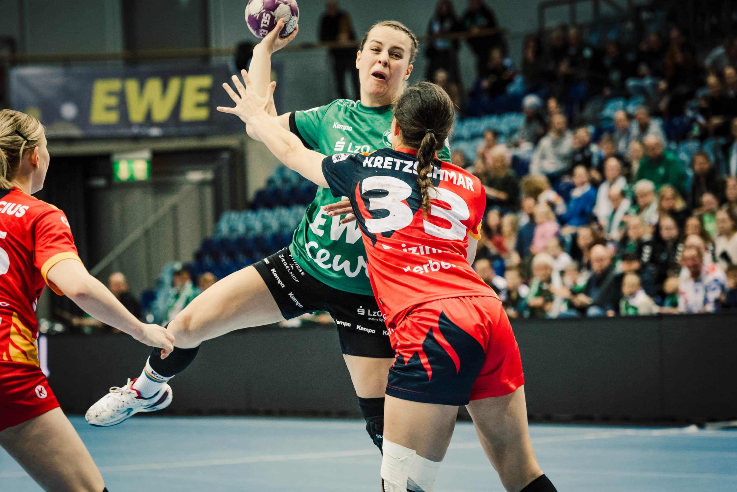 Defeat also in the second leg: VfL loses against HSG Bensheim/Auerbach 25:28 › VfL Oldenburg Handball Women